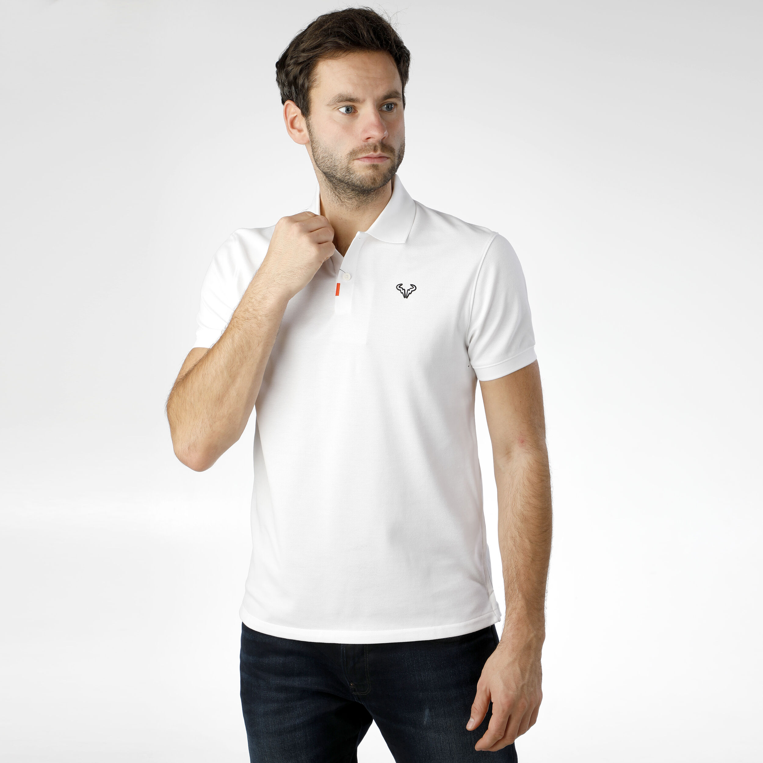 Polo hotsell nike blanc