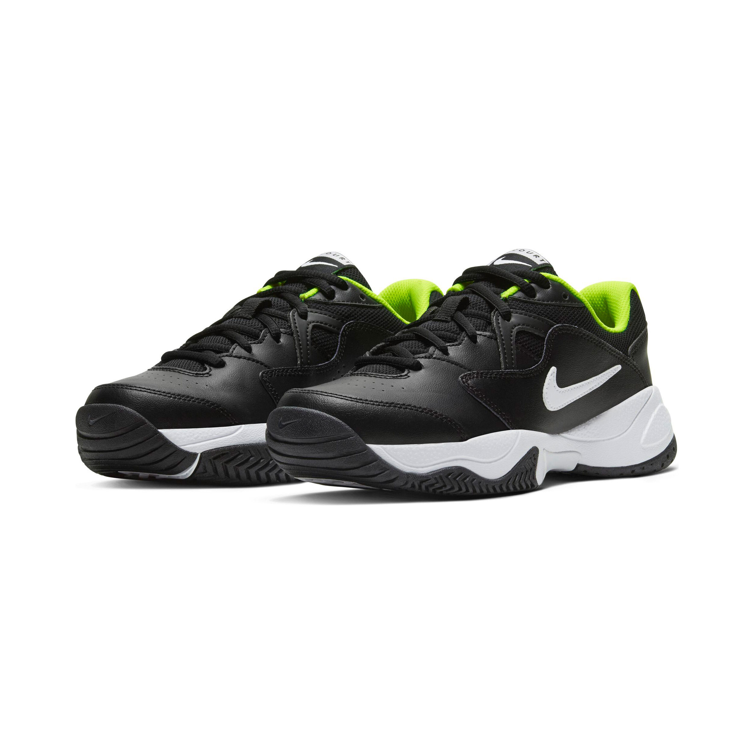 Buy Nike Court Lite 2 All Court Shoe Kids Black White online Tennis Point COM