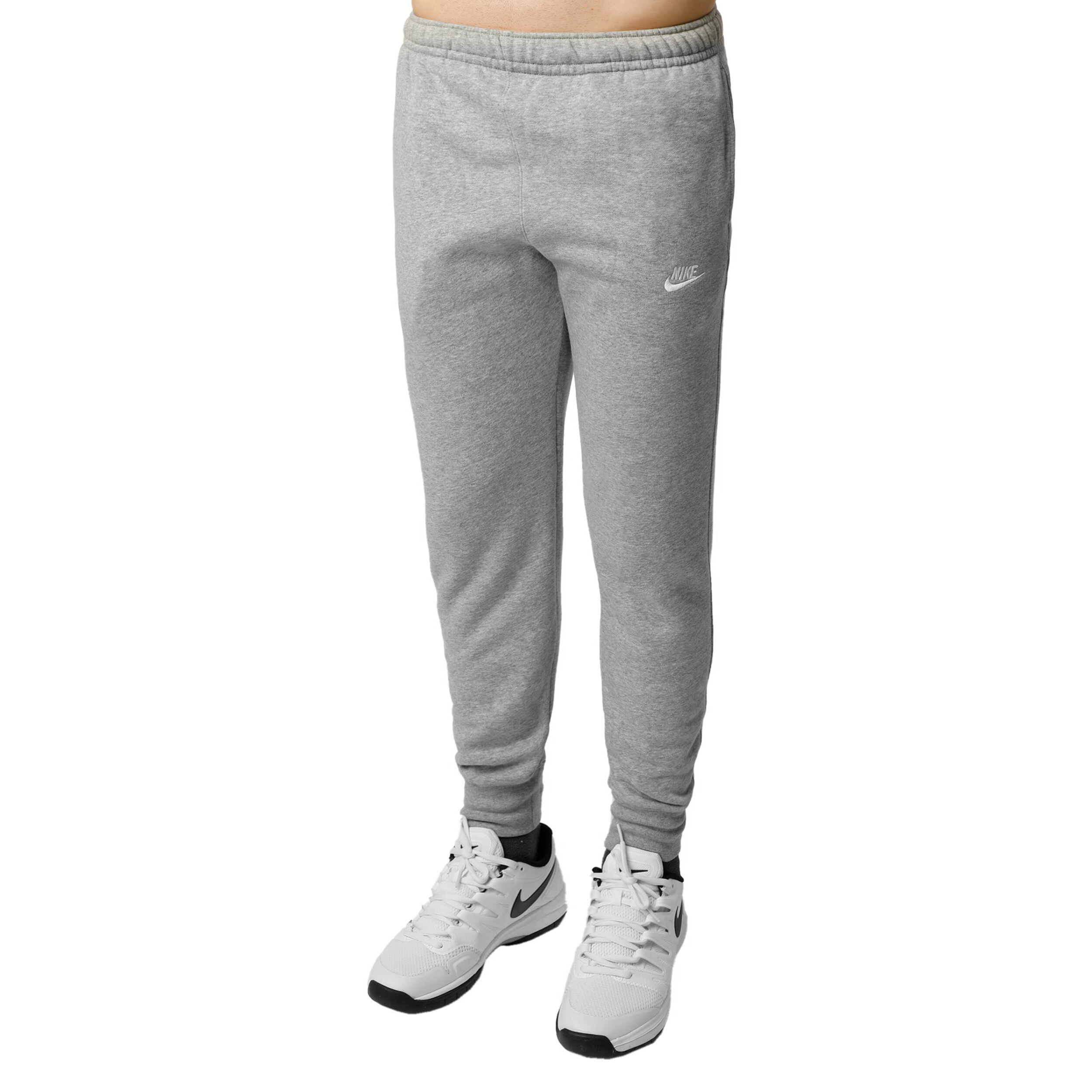 Nike club fleece 2025 joggers grey