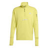 Adi365 Warm Half-Zip Running Shirt Men-Yellow
