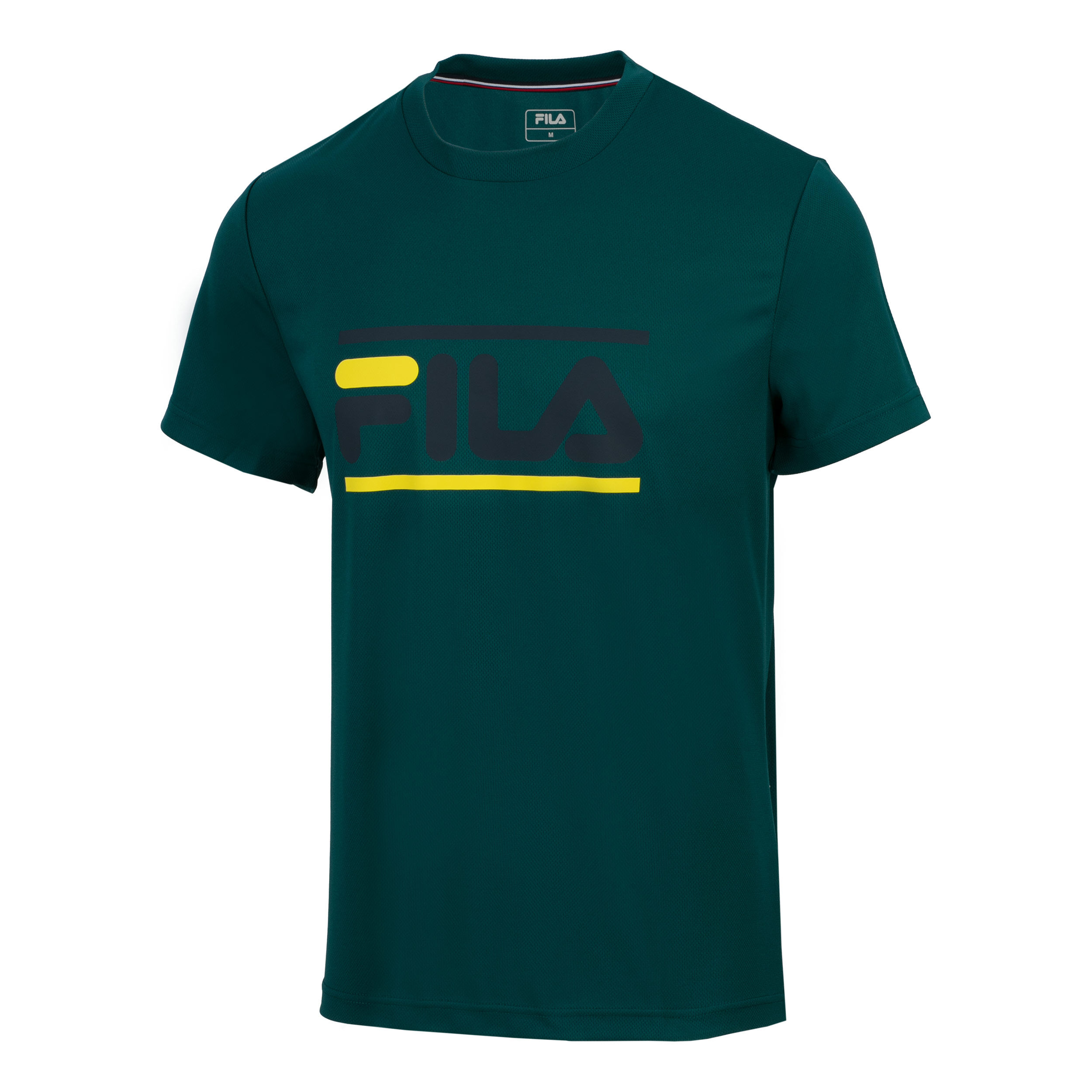 Dark green fila purchases shirt