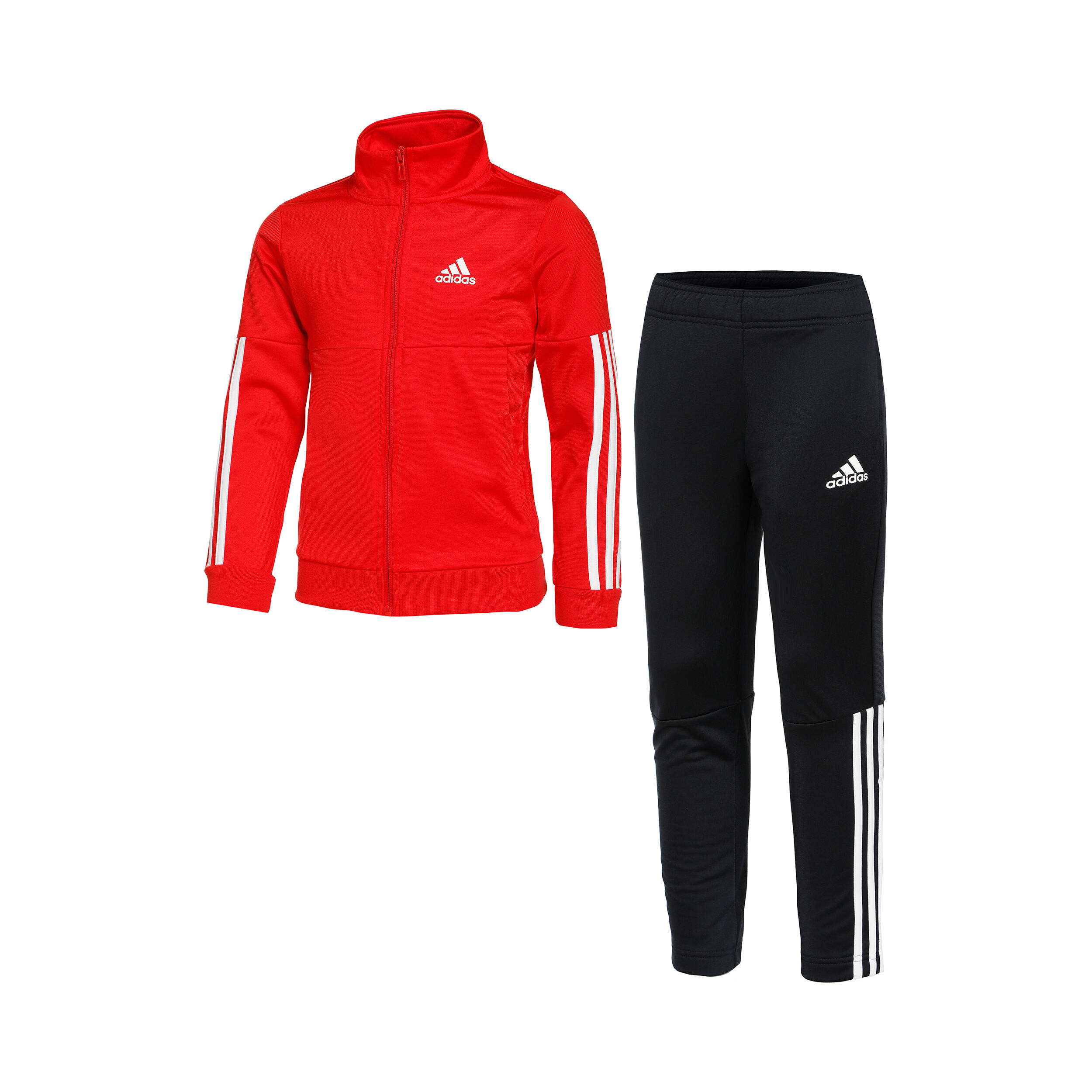 Youth adidas tracksuit red hotsell