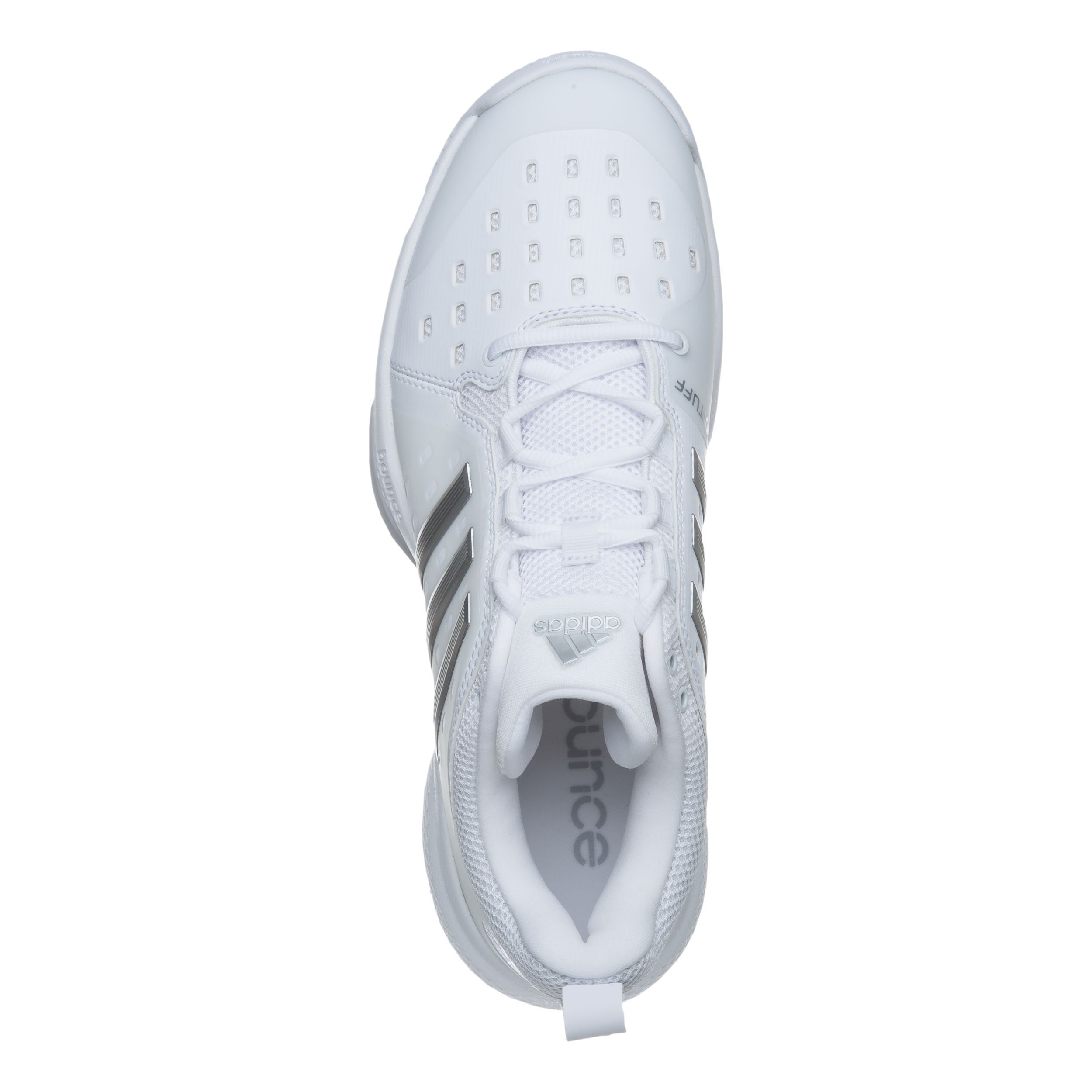 Barricade Classic Bounce All Court Shoe Women White Silver