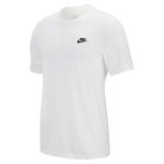 Nike Clothing Nike Sportswear Club T-Shirt Men-White,Black
