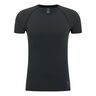 Performance Light Crew Neck Running Shirt Men-Black