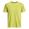 Seamless Stride Running Shirt Men-Yellow