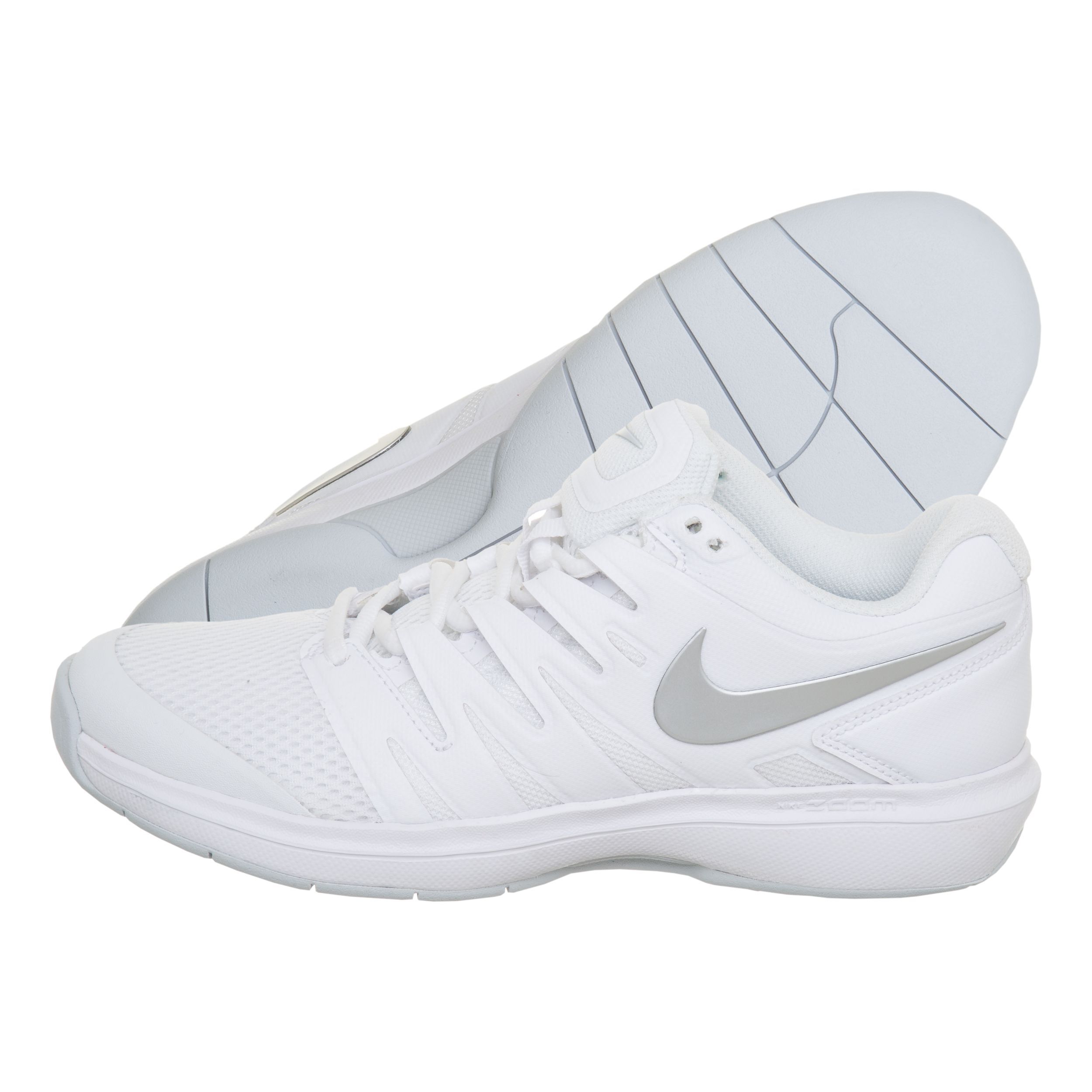 Air Zoom Prestige Carpet Shoe Women White Grey