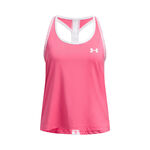 Under Armour Clothing Under Armour Tech Knockout Tank Top Girls-Pink,White