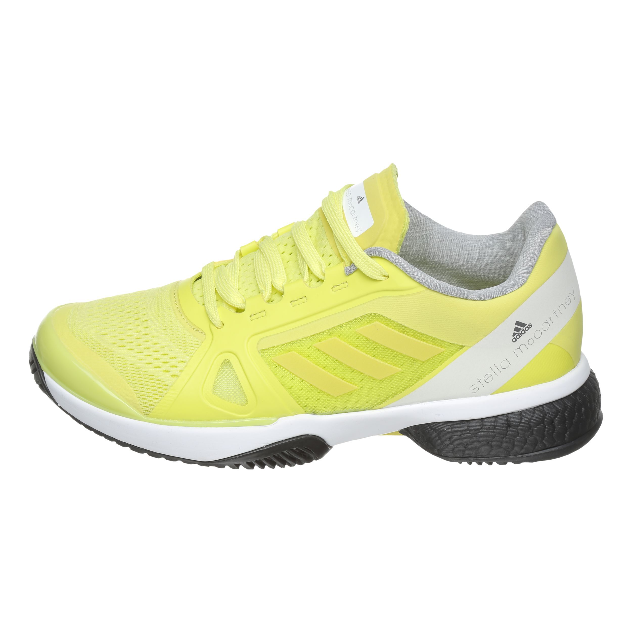 Adidas women's asmc barricade shop boost tennis shoes  yellow/white