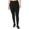 Road Winter High Waist Running Tights Women-Black