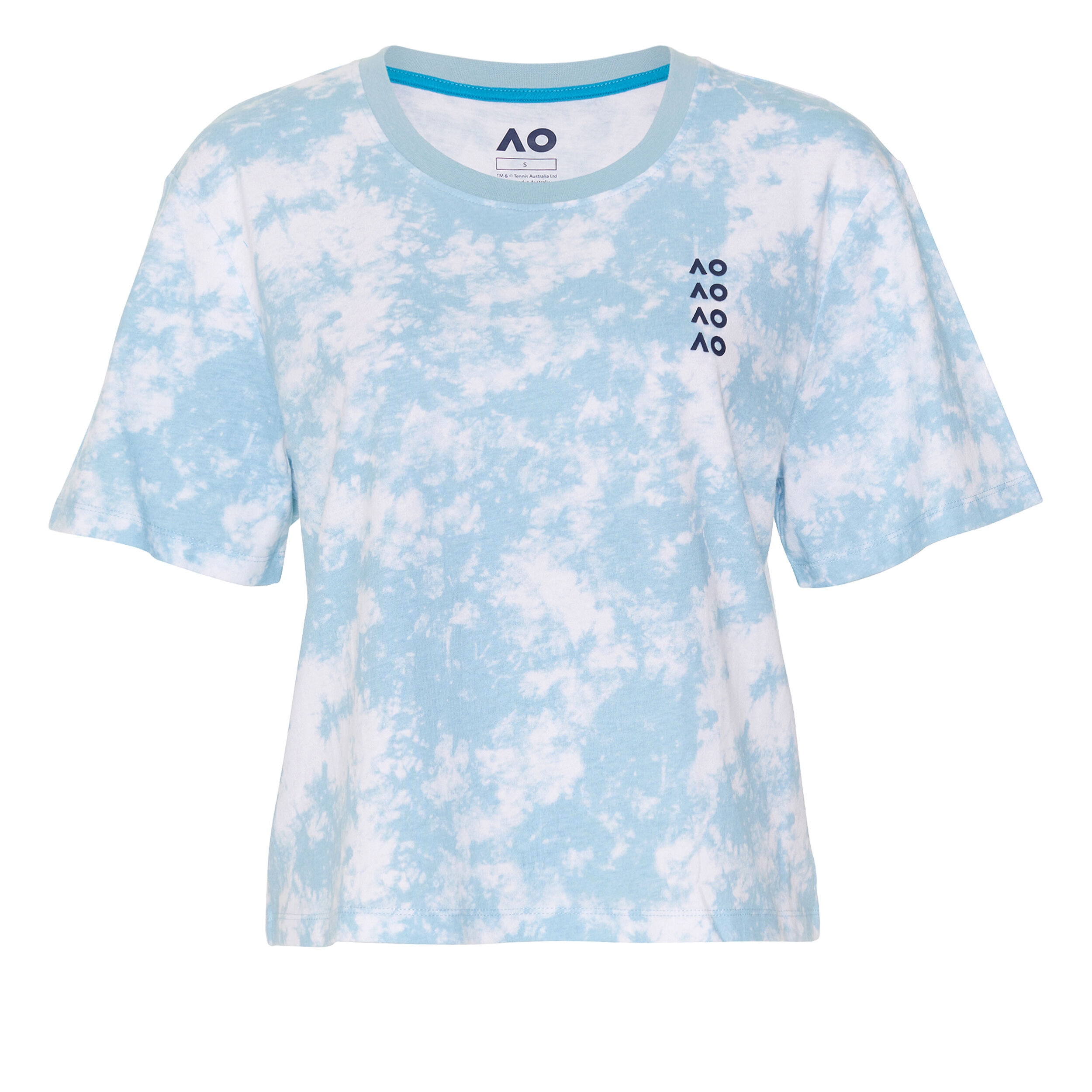 Buy Australian Open AO Tie Dye Cropped T-Shirt Women Light
