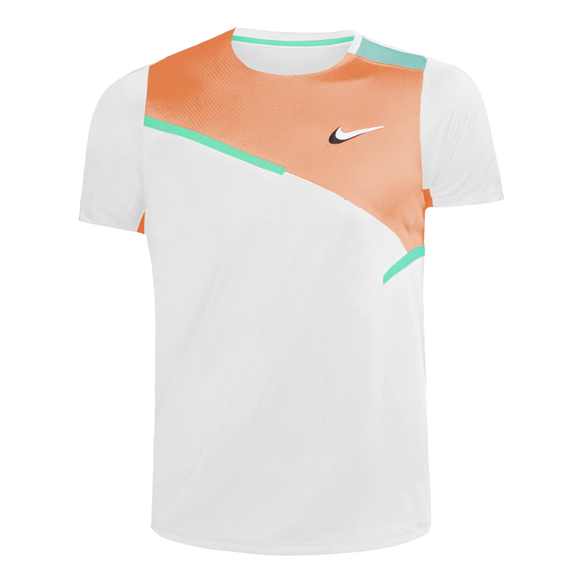 Seguid así Muñeco de peluche Profecía buy Nike Court Dry Slam T-Shirt Men - White, Orange online | Tennis-Point
