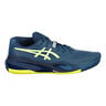 GEL-RESOLUTION X CLAY Clay court shoe Men-dark blue, neon yellow