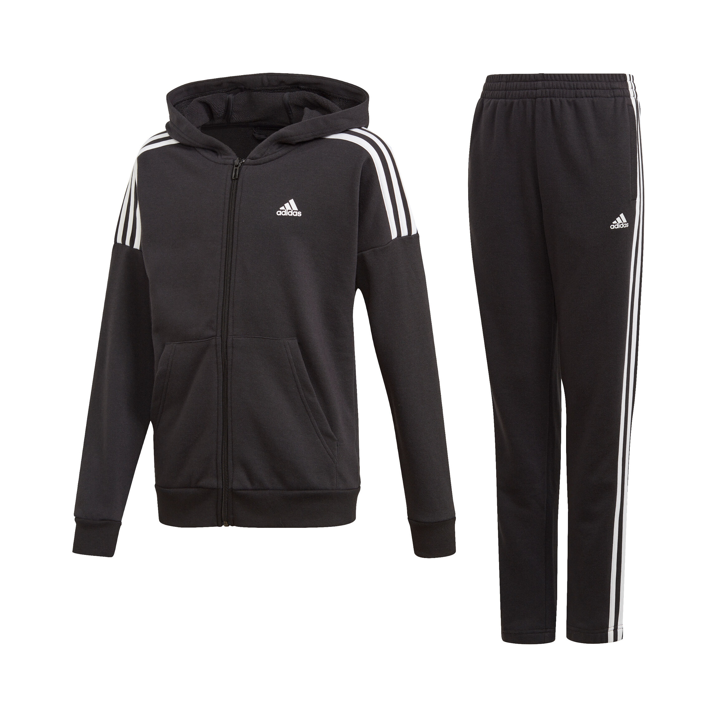 Adidas skinny tracksuit boys top