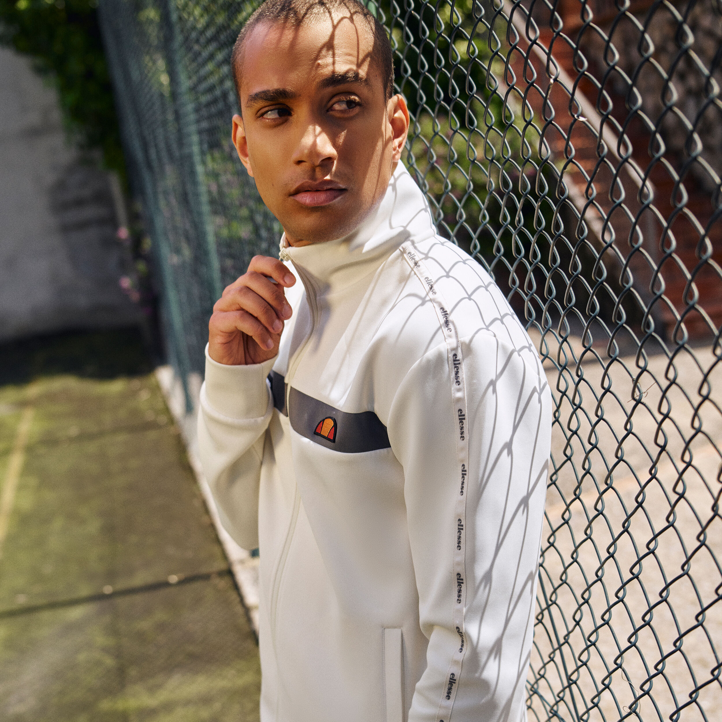 Buy Ellesse Bidollo Tracksuit Men Cream Grey online Tennis Point COM