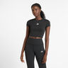 Harmony Fitted T-Shirt Women-Black