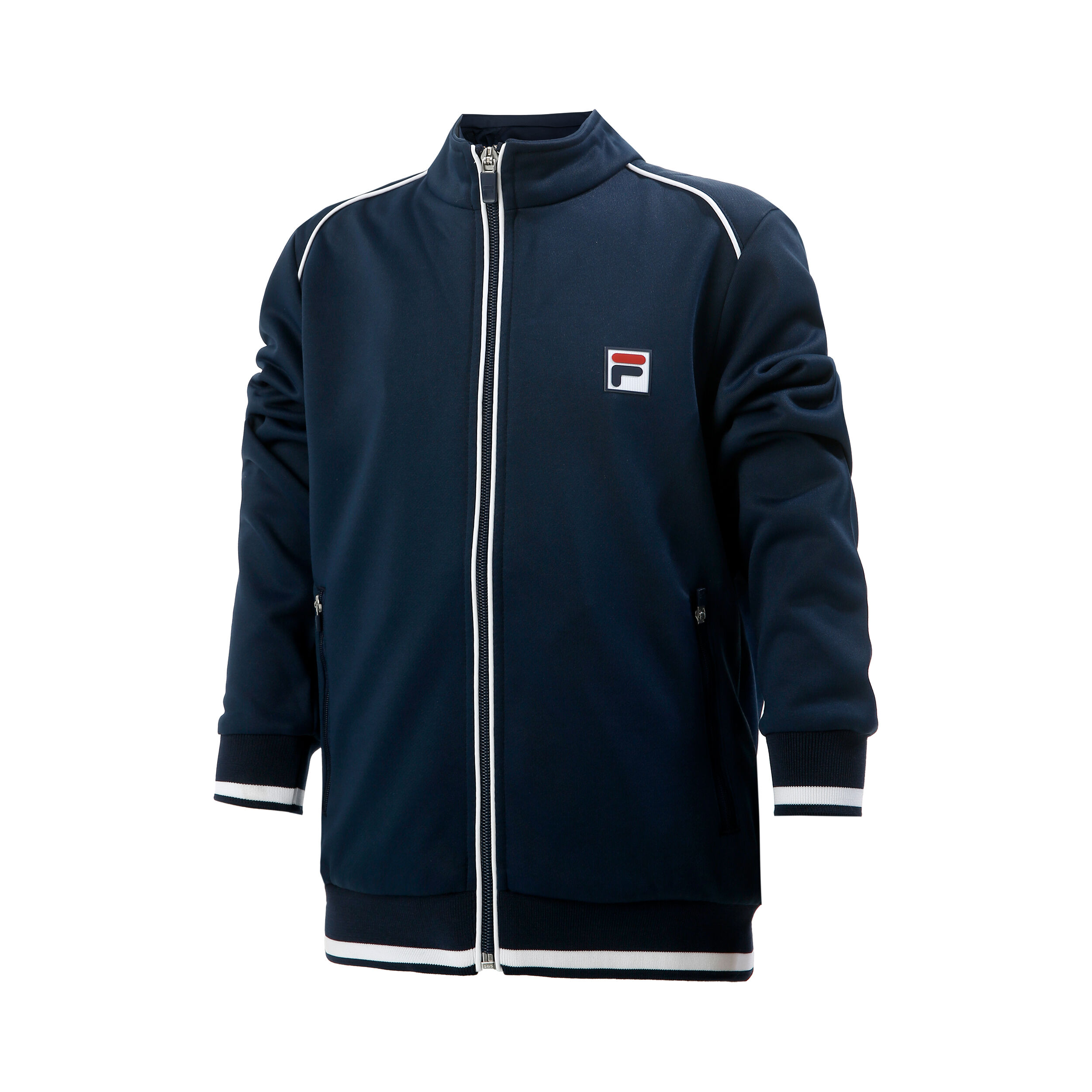 Buy Fila Ben Training Jacket Kids Dark Blue White online Tennis Point COM