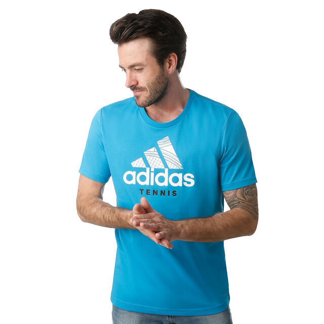 buy adidas Category Graphic T-Shirt Men - Light Blue, White online