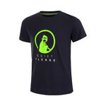 Quiet Please Clothing Quiet Please Wild Advantage Logo T-Shirt Boys-Dark Blue,Neon Green