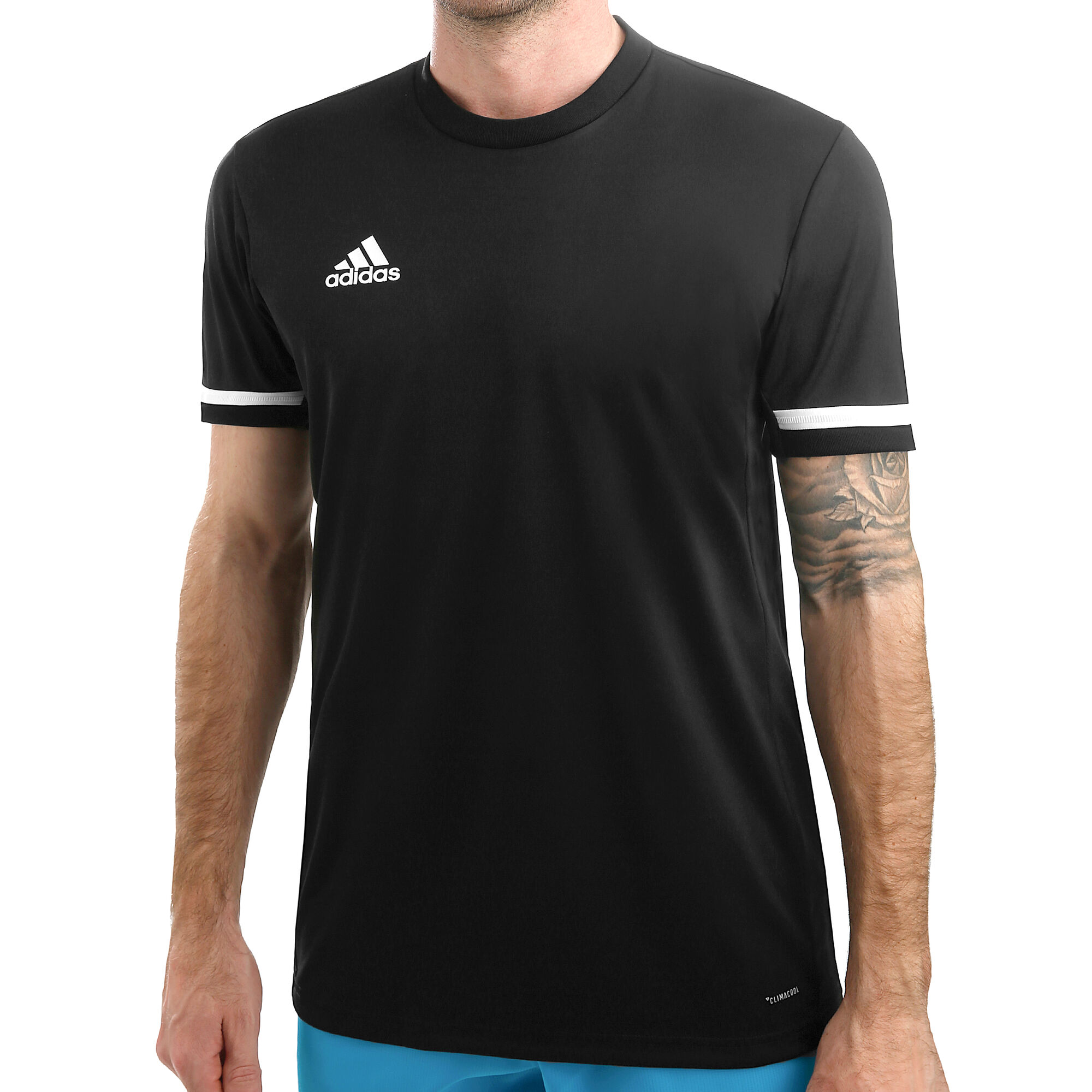 Portier Voorspeller Polijsten buy adidas T19 T-Shirt Men - Black, White online | Tennis-Point