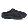 Oocoozie Thermo Mule Recovery Shoe-Black,Neon Green