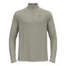 Essential 1/2 Zip Long Sleeve Men-Grey