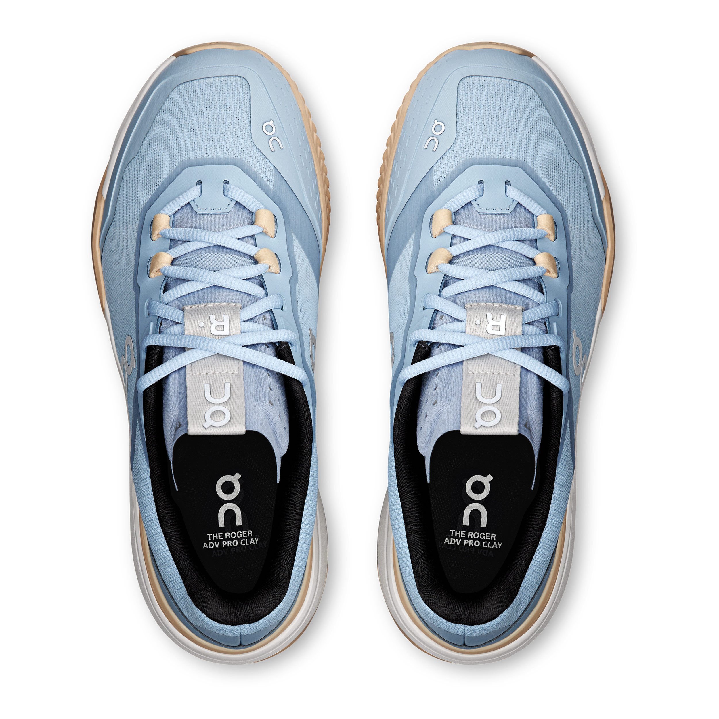 On The Roger Advantage Pro Clay Court Shoe Women Light Blue