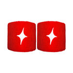 Starvie Clothing Starvie Wristband 2 Pack Unisex - red, white