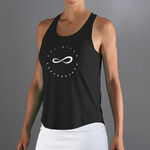 Endless Padelbekleidung Endless Cercle Tank Top Women-Black