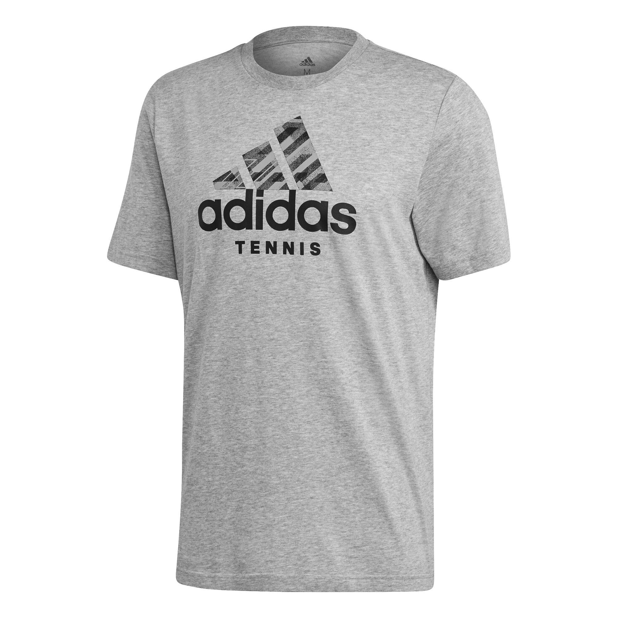 Cat Badge Of Sport T Shirt Men Lightgrey Black