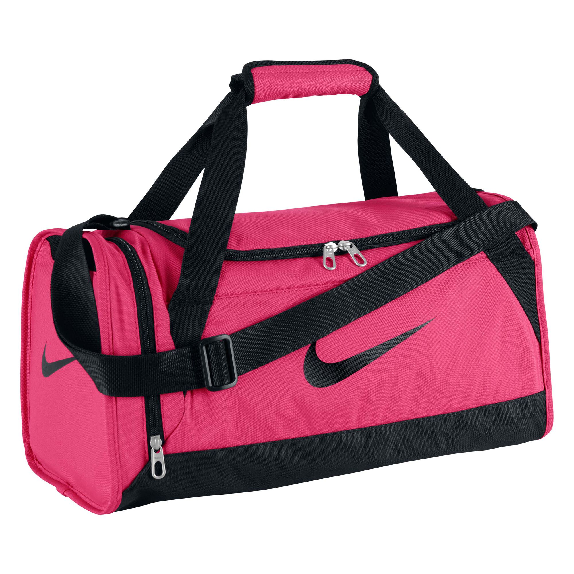 Buy Nike Brasilia Duffel XS Sports Bag Red, Black online