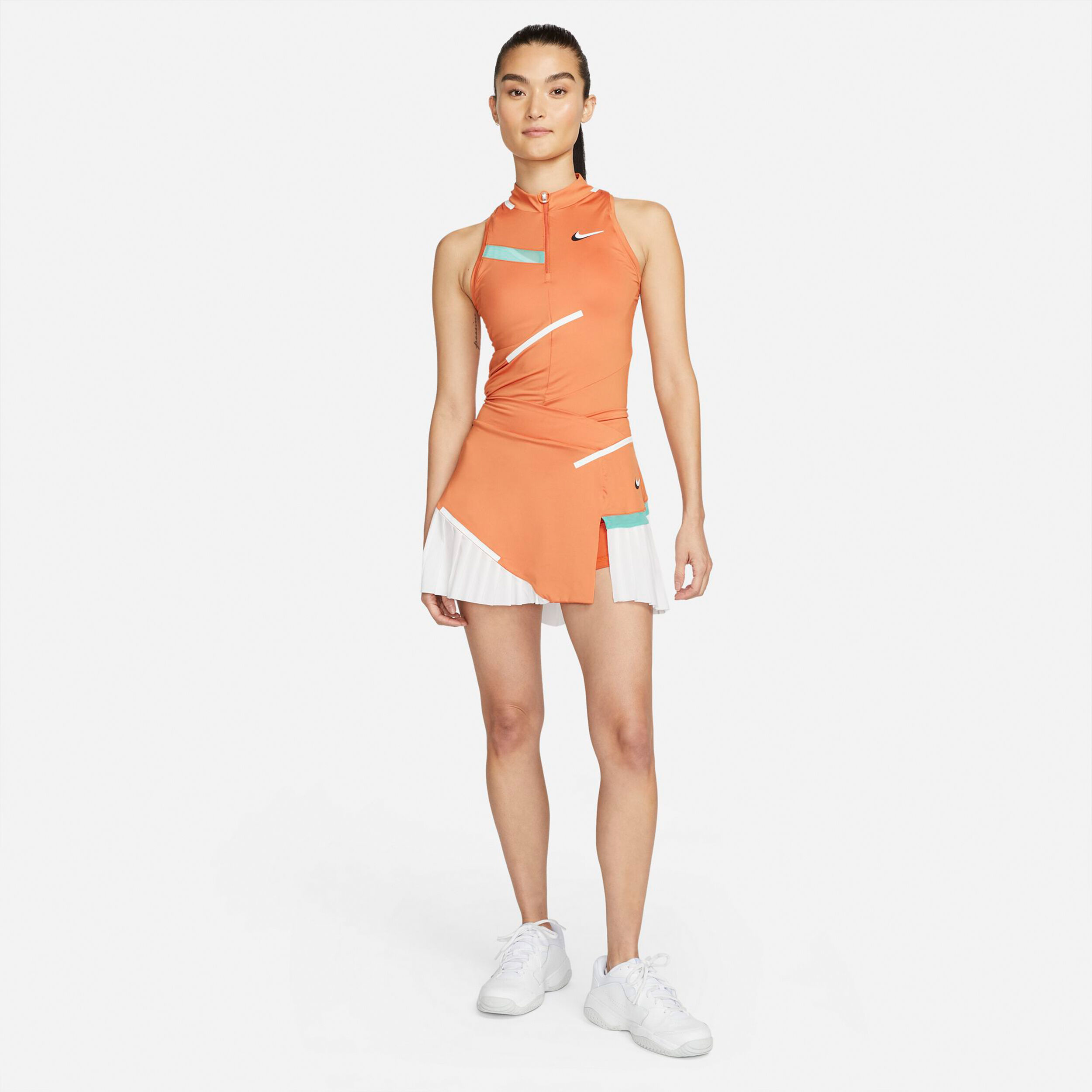NIKE - ☆新品☆ ナイキ　プリーツスコート　orange  US-XS Buy Nike Court Dri-Fit Skirt Women Orange, White online