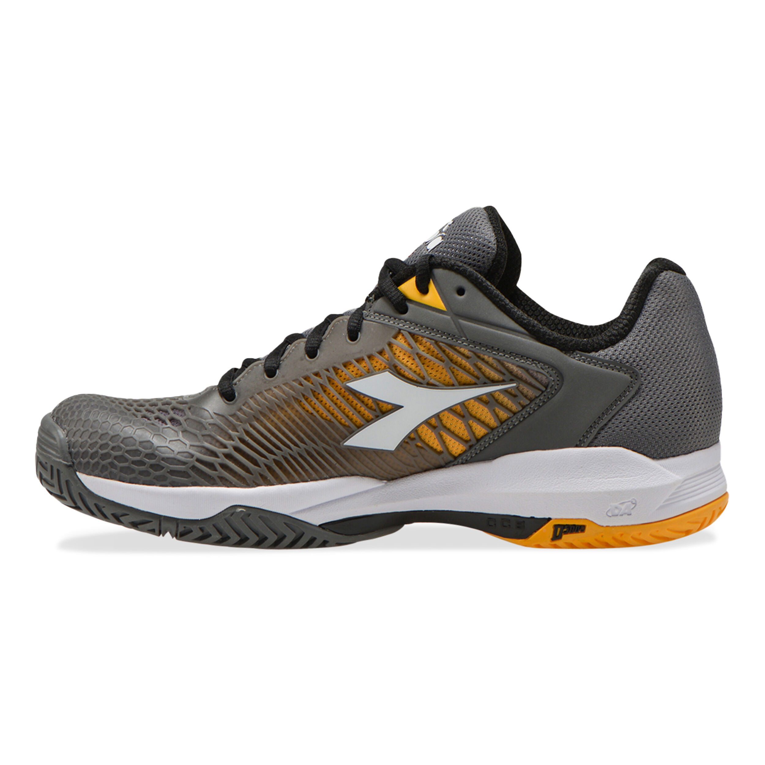Buy Diadora Speed Competition 6 All Court Shoe Men Grey Orange online Tennis Point COM