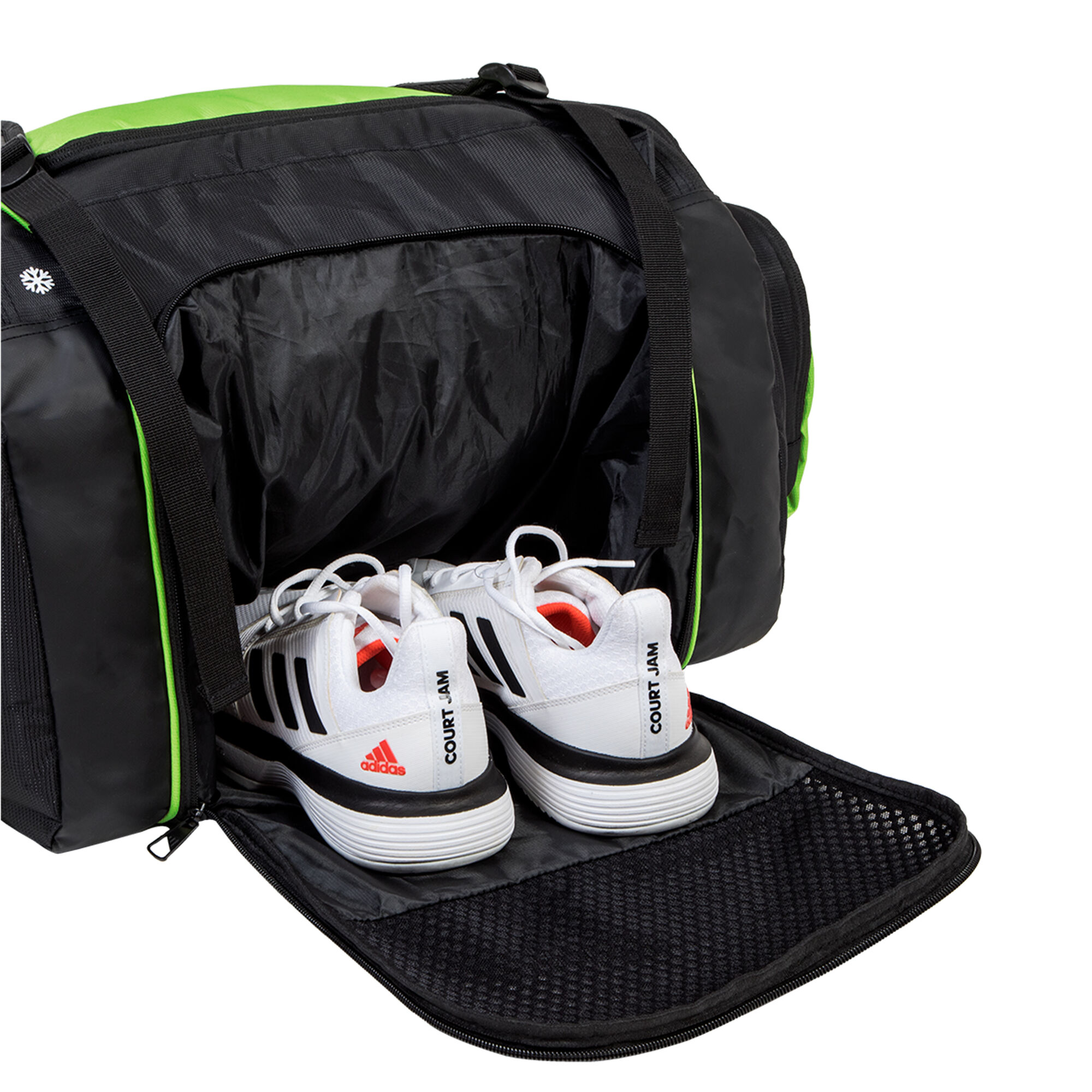 buy adidas Protour Pro Tour 3.2 Backpack - Black, Lime online