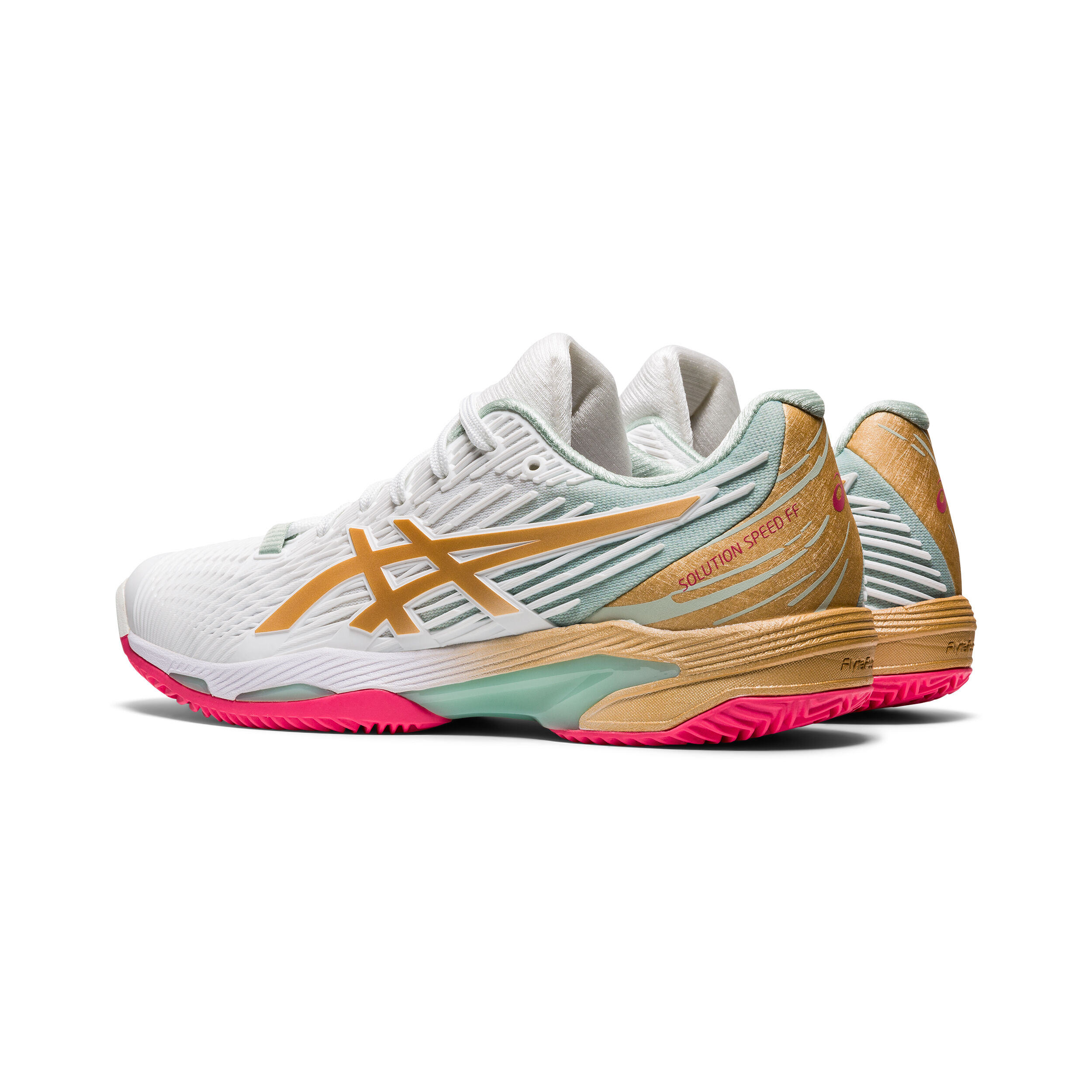 Solution Speed FF 2 Clay Court Shoe Women White Multicoloured
