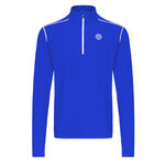 BIDI BADU Clothing BIDI BADU Zac Tech Half Zip Long Sleeve Men-Blue,White