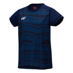 Yonex Clothing Yonex Crew Neck T-Shirt Women-Dark Blue