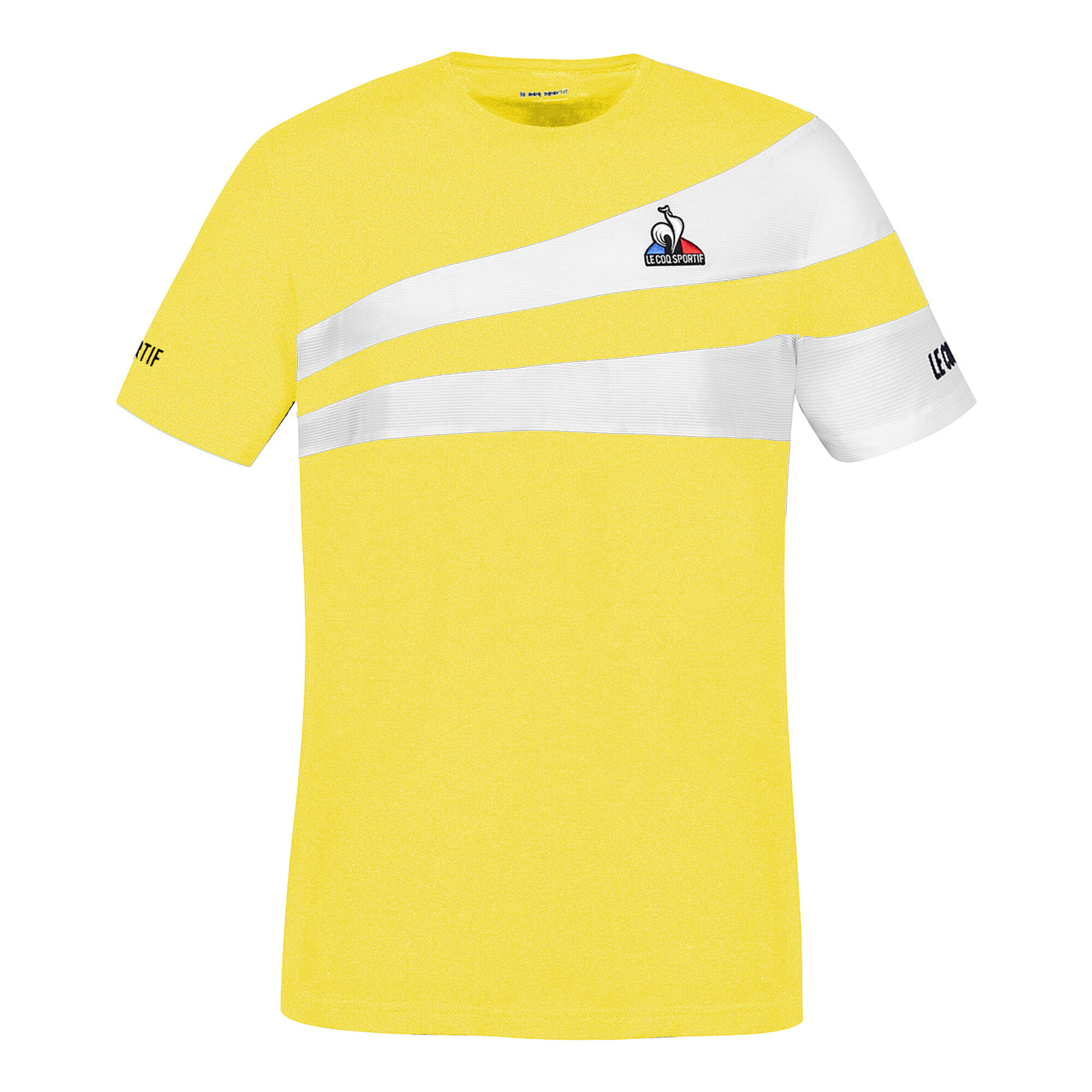 buy Le Sportif 21 N°1 T-Shirt Men - Yellow online | Tennis-Point