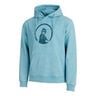 Create Washed Out Loose Fit Hoody Men-Light Blue,Petrol