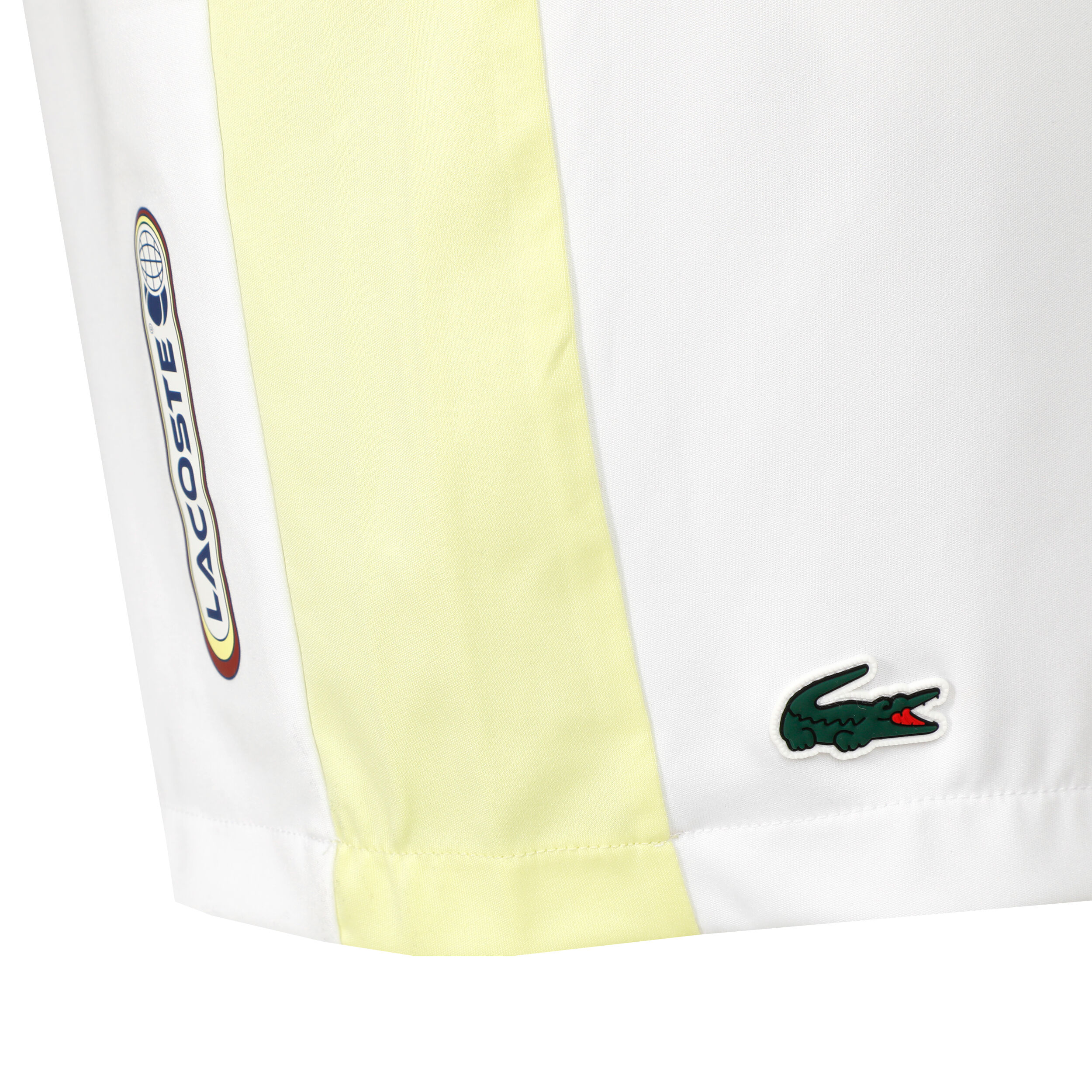 Buy Lacoste Daniil Medvedev Shorts Men White Multicoloured online