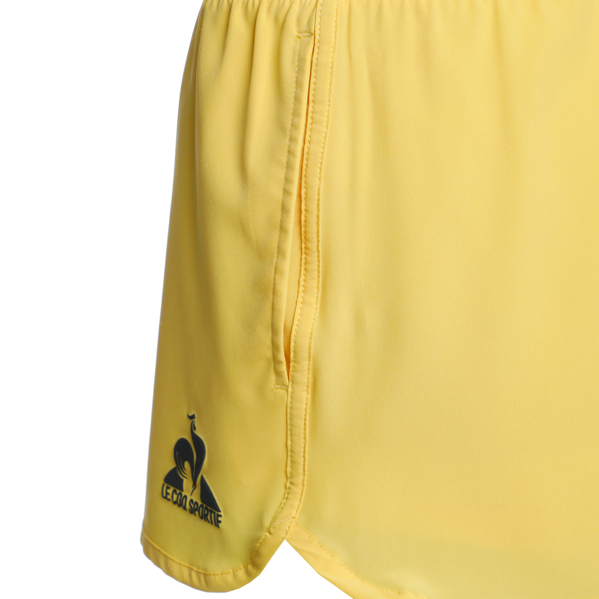 Short le coq sportif femme jaune new arrivals