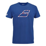 Babolat Clothing Babolat Exercise Big Flag T-Shirt Men - blue, 