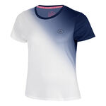 BIDI BADU Tennis apparel BIDI BADU Crew Fade 2.0 T-Shirt Women-dark blue, white