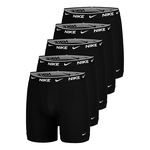 Nike Boxer shorts Nike Essential Cotton Stretch Boxer Brief Boxer shorts - 5 Pack Men-black