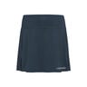 Club Basic Long Skirt Women-Dark Blue