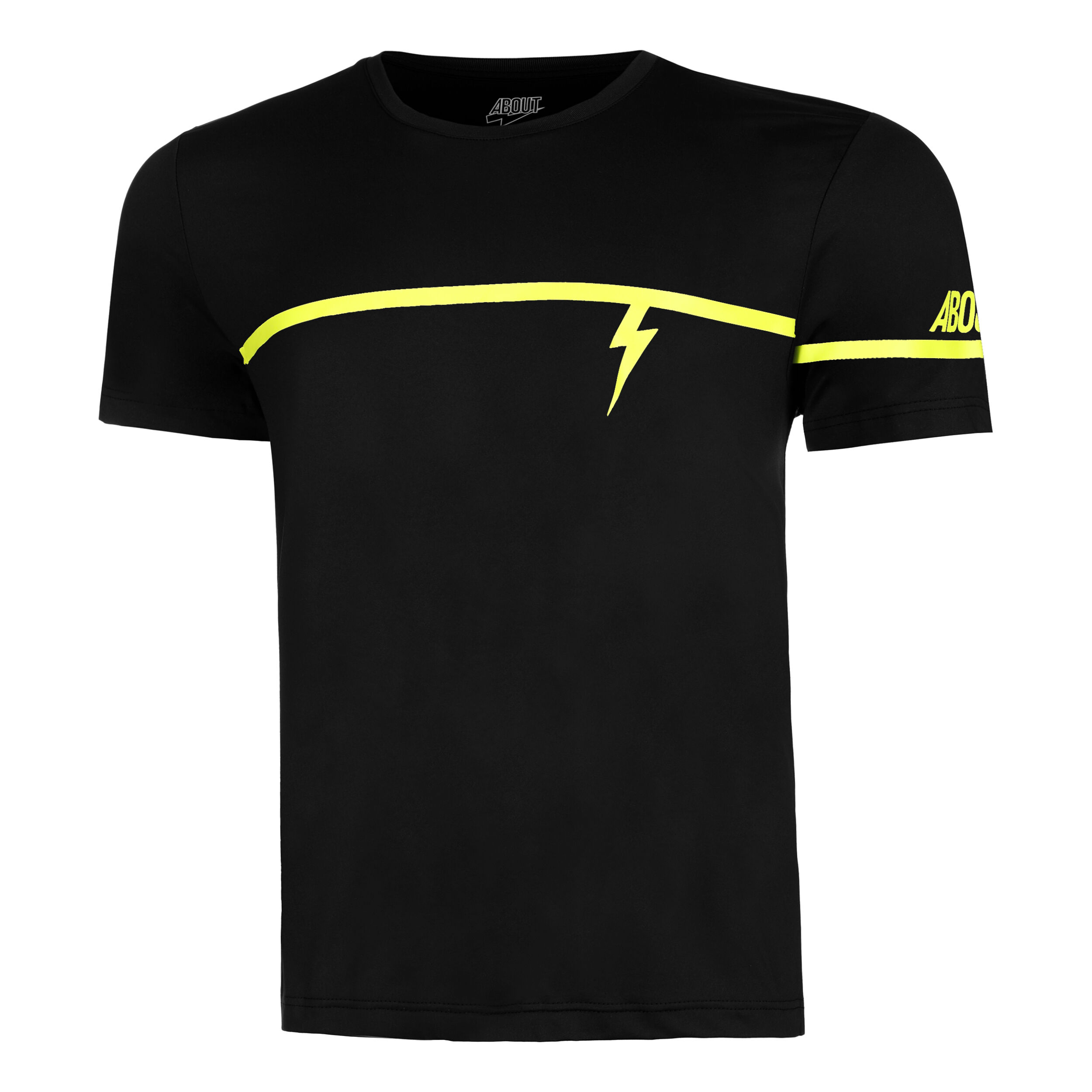 Tech T-Shirt Men - Black, Yellow