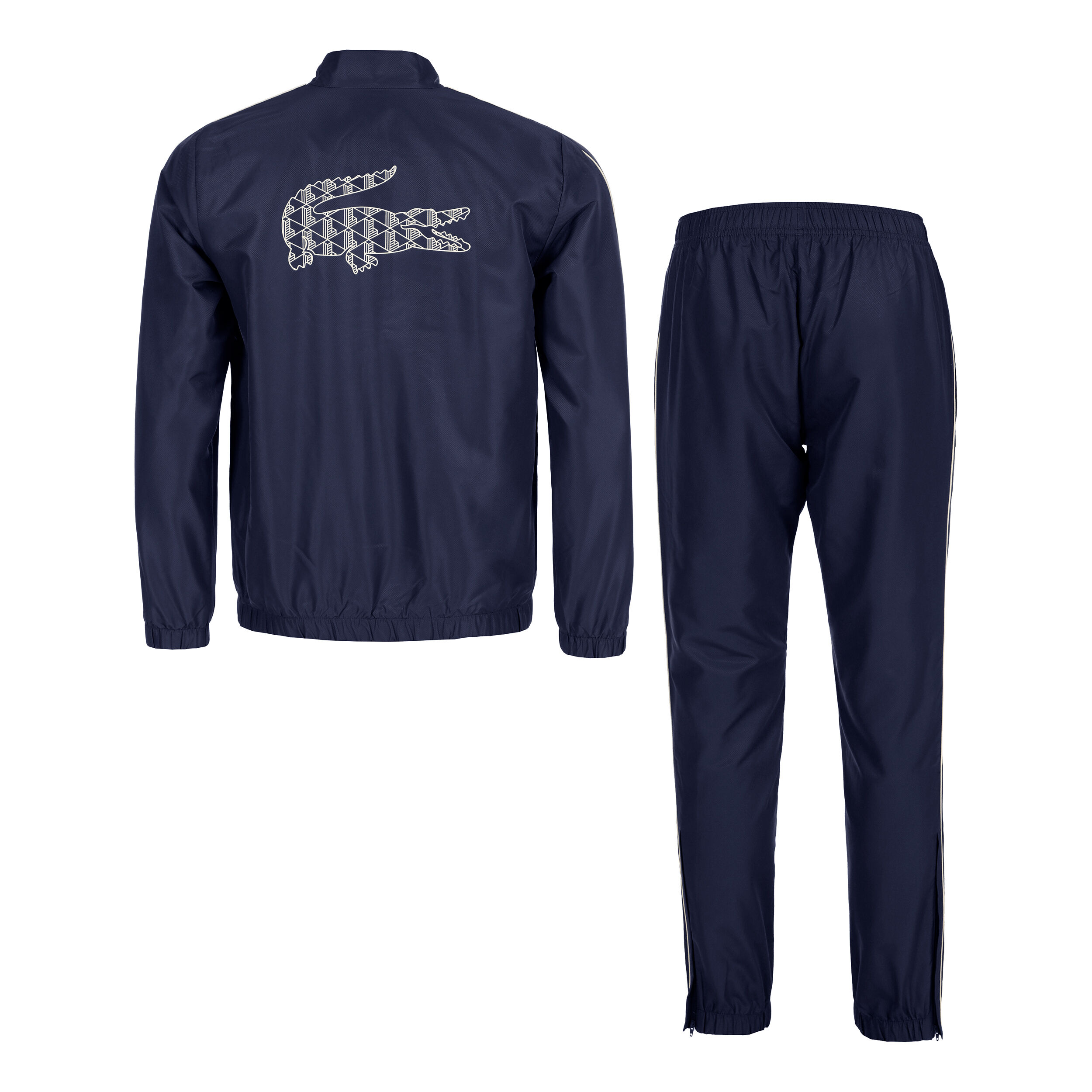 Navy blue lacoste joggers 2025