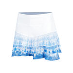 Lucky in Love Clothing Lucky in Love Shibori Lace Boho 13in Skirt Women-Blue,White