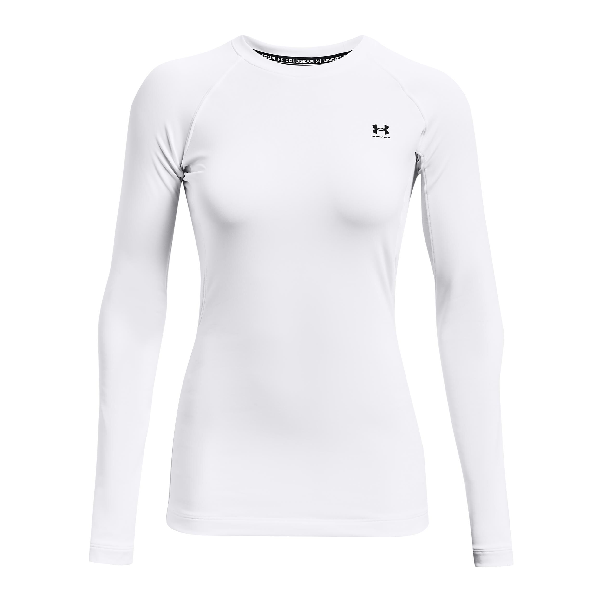 Under armour coldgear white long sleeve on sale