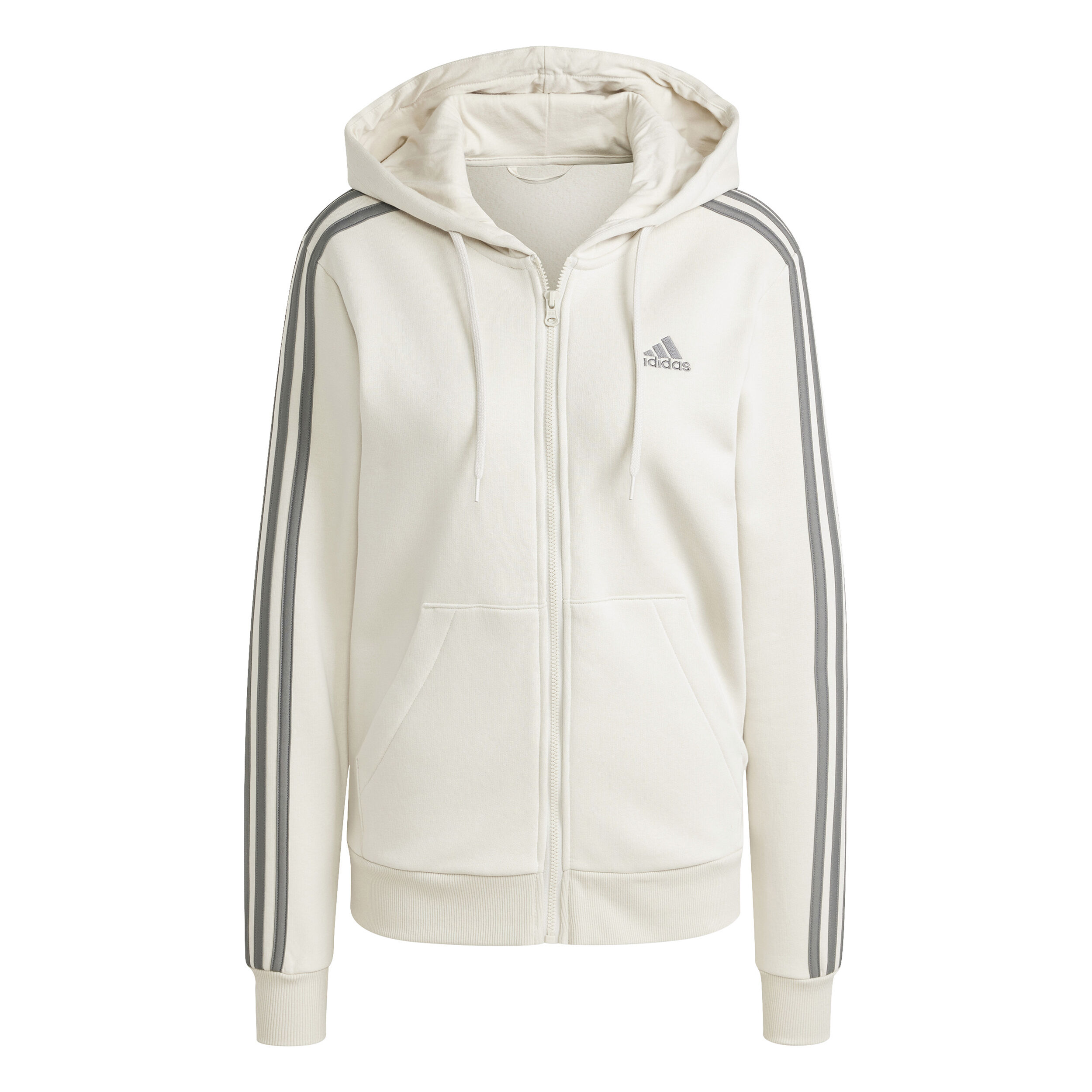 Buy adidas 3Stripes Freelift Zip Hoodie Women Cream online Tennis Point COM